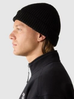 THE NORTH FACE Men's Logo Box Cuffed Beanie - Black -Sport Sphere QHTEE SQ3 0000000004 BLACK SLd