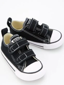 Converse Chuck Taylor All Star Ox 2v Infant Trainer - Black -Sport Sphere QHYVR SQ2 0000000004 BLACK SLb
