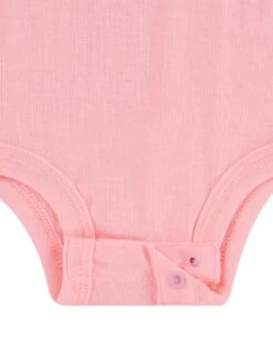 Converse Younger Classic Ctp Infant Hat Bodysuit Bootie Set 3pk -Sport Sphere QMTPQ SQ5 0000000063 PINK SLd2