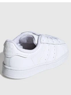 Adidas Originals Unisex Infant Superstar Trainers - White/White -Sport Sphere QMVTF SQ2 0000000001 WHITE WHITE SLb