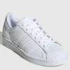 Adidas Unisex Junior Superstar Trainers - White/White