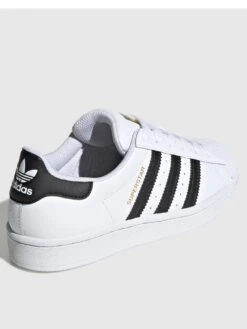 Adidas Originals Unisex Junior Superstar Trainers - White/Black -Sport Sphere QMVUP SQ2 0000000269 WHITE BLACK SLb