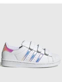 Adidas Originals Originals Superstar Cf Childrens Trainers -Sport Sphere QMVV3 SQ3 0000000001 WHITE WHITE SLs
