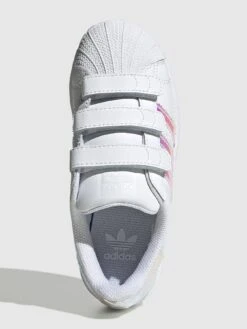 Adidas Originals Originals Superstar Cf Childrens Trainers -Sport Sphere QMVV3 SQ4 0000000001 WHITE WHITE SLt