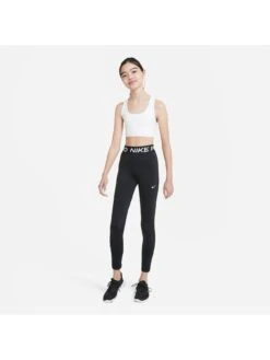 Nike Girls Pro Tight - Black -Sport Sphere QRUFQ SQ3 0000000019 BLACK WHITE MDo