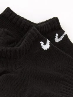 Nike Men's Train Pack 6 Everyday Lightweight Training No Show Socks - BLACK -Sport Sphere QTANQ SQ4 0000000004 BLACK SLd