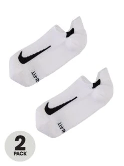 Nike Running Multiplier Socks - White/Black