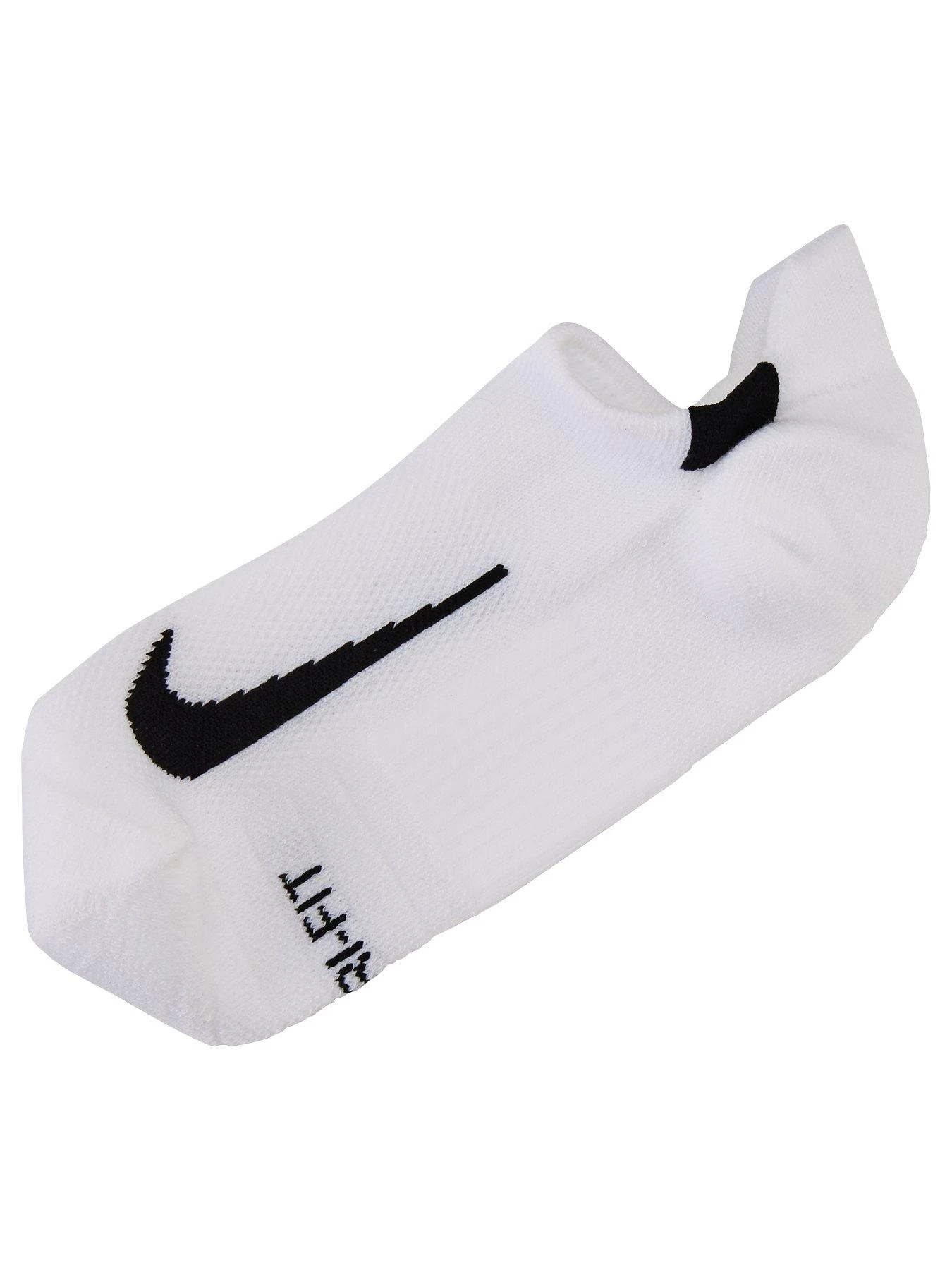 Nike Running Multiplier Socks - White/Black 2 Nike Running Multiplier Socks - White/Black - Image 2
