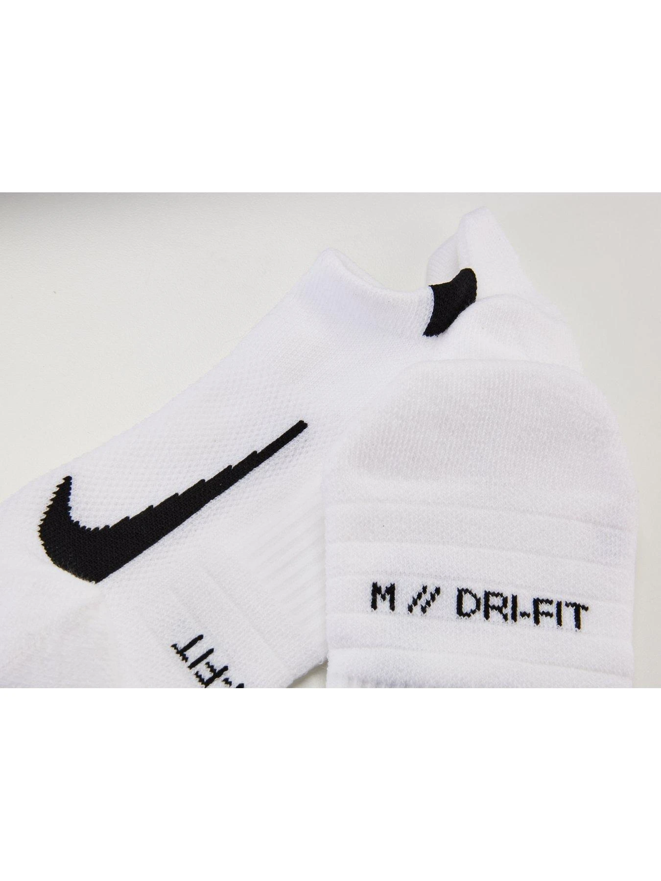 Nike Running Multiplier Socks - White/Black 4 Nike Running Multiplier Socks - White/Black - Image 4