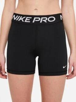 Nike Women's Pro Training 365 5 Inch Short - BLACK/WHITE