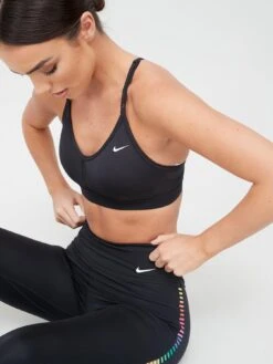 Nike Light Support Indy Sports Bra - Black  -Sport Sphere QTXXD SQ4 0000000004 BLACK MDd