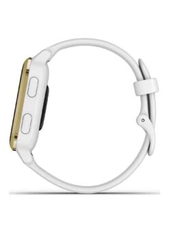 Garmin Venu  Sq GPS Smartwatch With All-day Health Monitoring - Light Gold & White Band -Sport Sphere QVFMX SQ3 0000000088 NO COLOR SLa