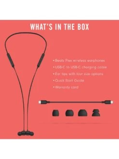 Beats Flex – All-Day Wireless Earphones -Sport Sphere QVVRC SQ7 0000000004 BLACK SLd3