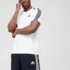 Adidas 3-Stripes T-Shirt - White/Black