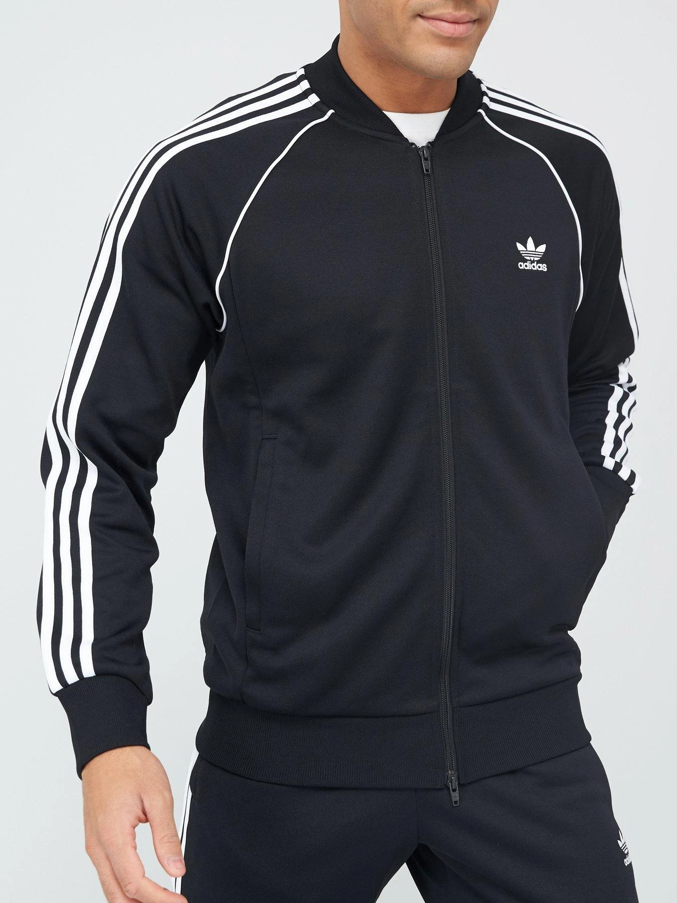 Adidas Originals Superstar Track Top - Black/White 1 Adidas Originals Superstar Track Top - Black/White