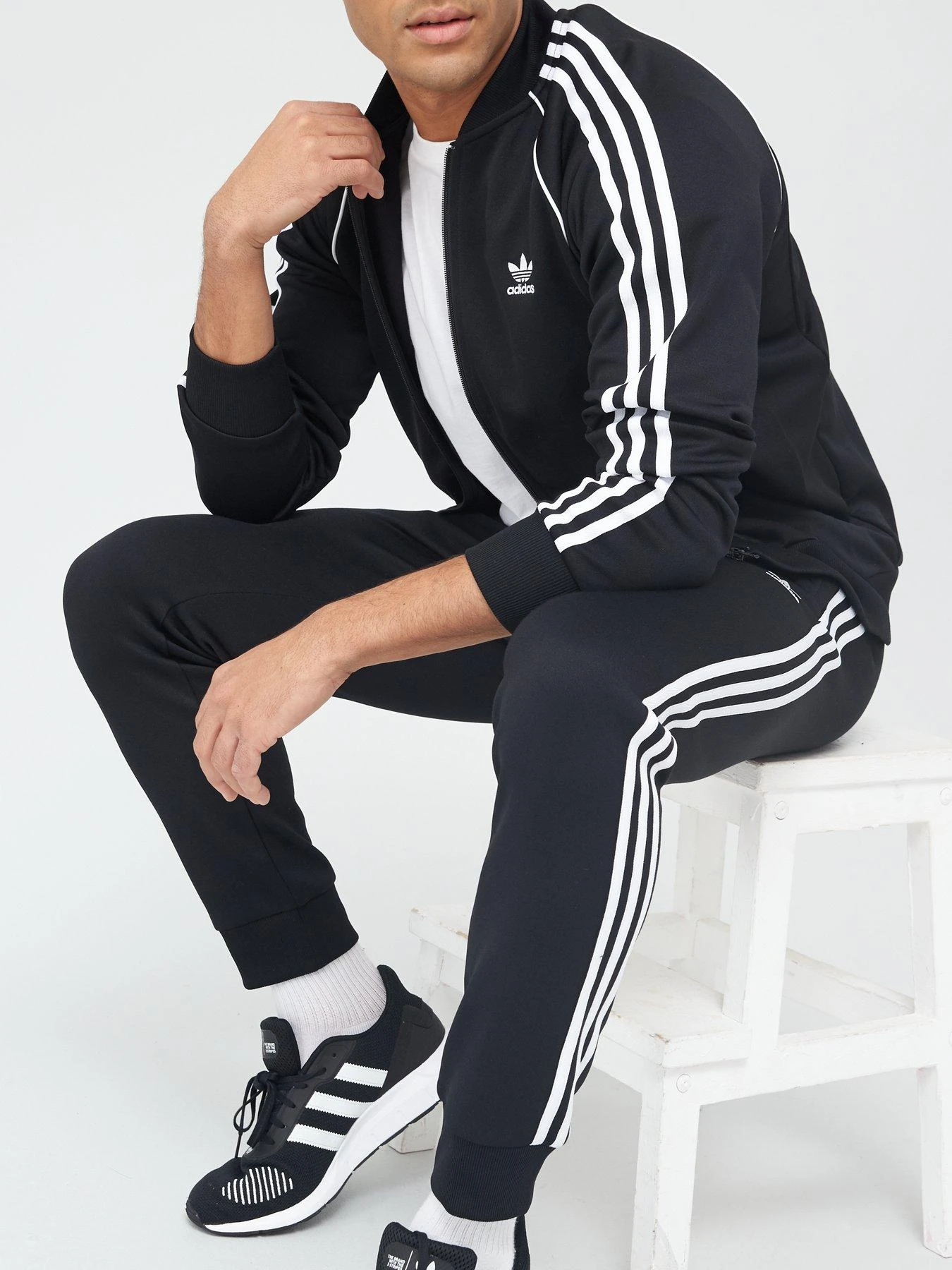 Adidas Originals Superstar Track Top - Black/White 4 Adidas Originals Superstar Track Top - Black/White - Image 4