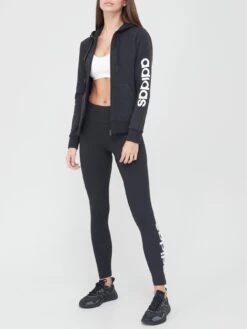 Adidas Sportswear Essentials High-waisted Logo Leggings - Black/White -Sport Sphere R6MXV SQ3 0000000019 BLACK WHITE MDo