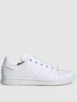 Adidas Originals Stan Smith Junior Trainers - White -Sport Sphere R7UQD SQ3 0000000001 WHITE WHITE SLs