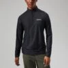 Berghaus 24/7 Half Zip Long Sleeve Teck Tee - Black