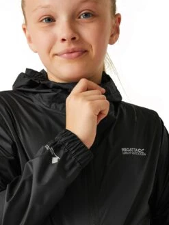 Regatta Kids Pack-It Waterproof Jacket III - Black -Sport Sphere RATF3 SQ4 0000000004 BLACK SLd