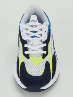 Puma Rs-x Twill Air Mesh Childrens Trainer -Sport Sphere RELKK SQ4 0000000807 RED BLUE SLt