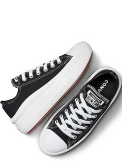 Converse Chuck Taylor All Star Move Ox Plimsolls - Black -Sport Sphere RGKDT SQ4 0000000004 BLACK SLt