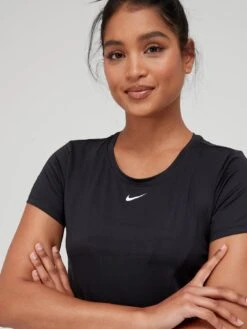 Nike The One Dri-FIT Slim Fit T-shirt - Black -Sport Sphere RNETF SQ4 0000000004 BLACK MDd