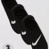 Nike 3 Pack Everyday Plus Lightweight Training Socks - Black