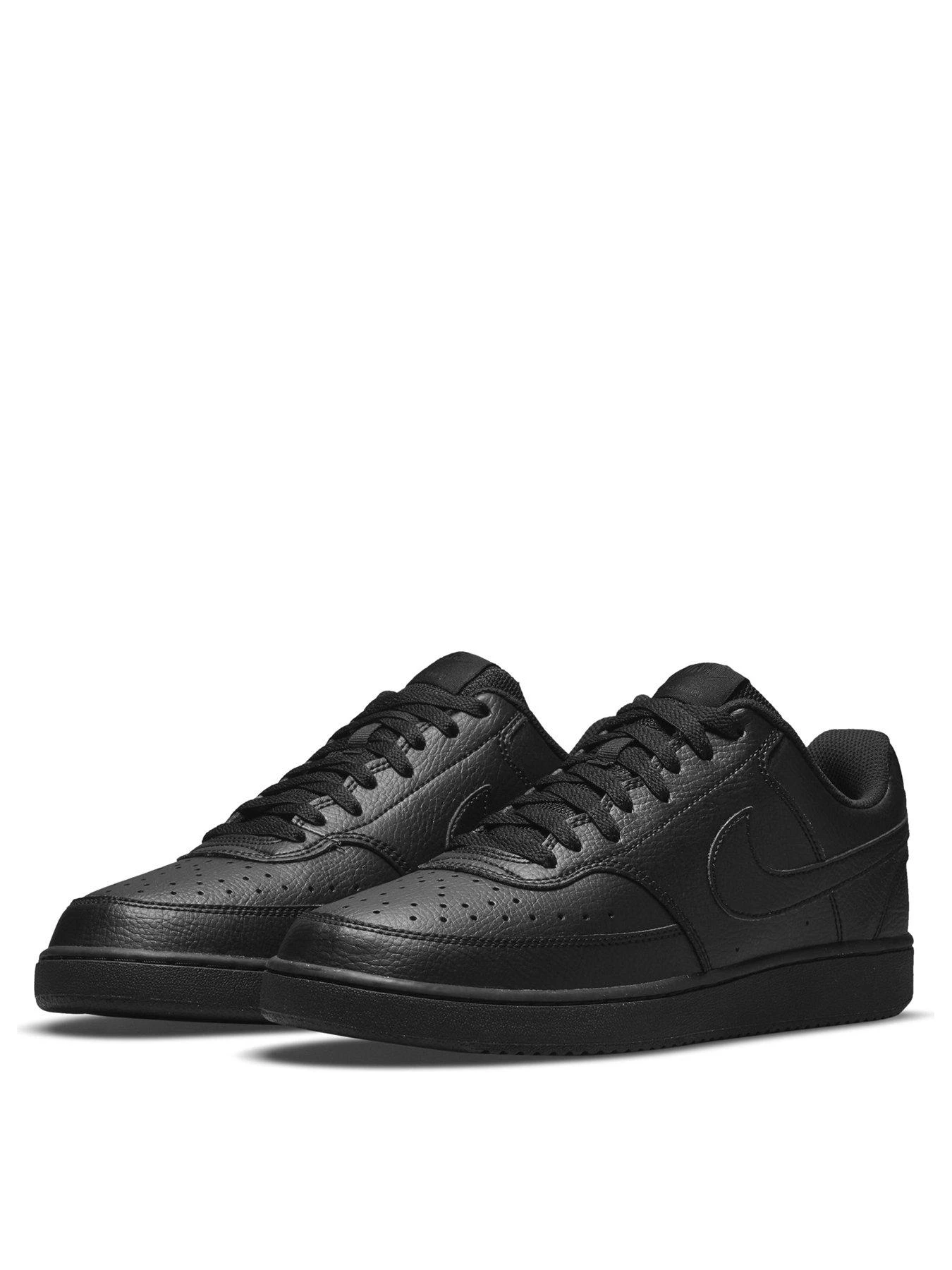 Nike Court Vision Low - Black 1 Nike Court Vision Low - Black