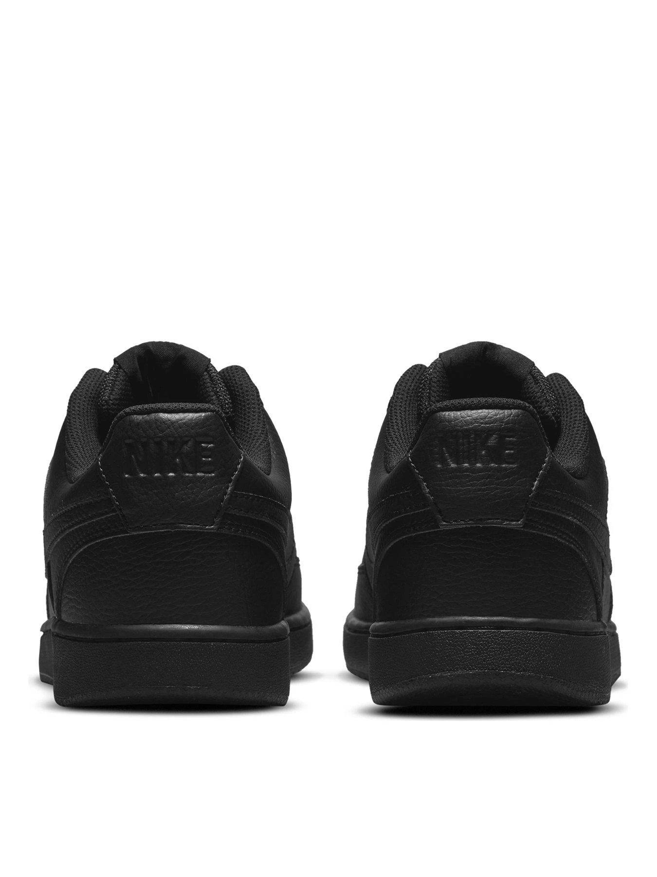 Nike Court Vision Low - Black 2 Nike Court Vision Low - Black - Image 2