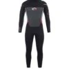 Osprey Origin Mens Long Wetsuit Black/Red