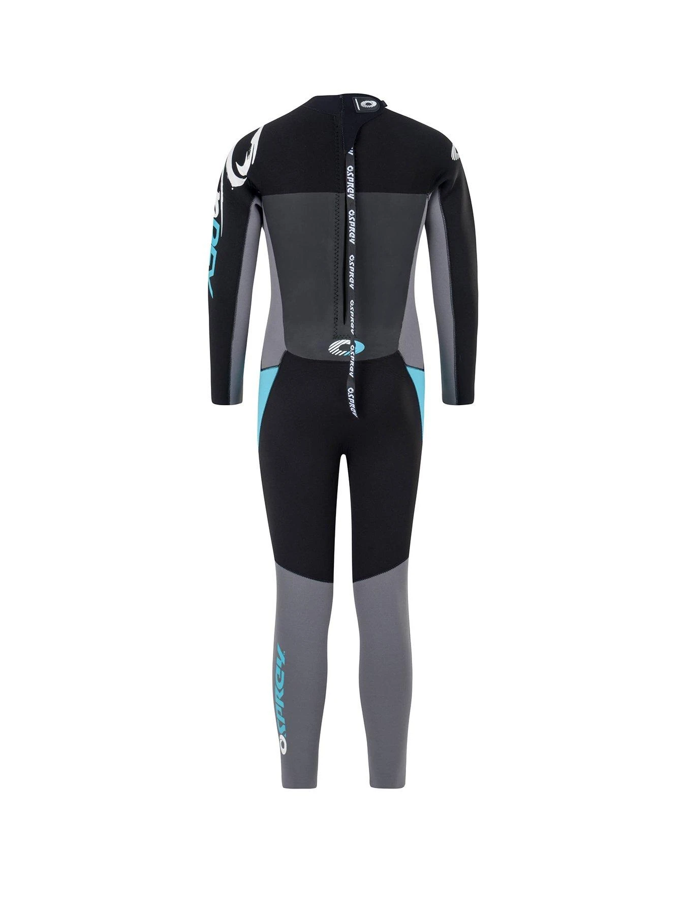 Osprey Origin Girls Long 5Mm Wetsuit Black/Blue 2 Osprey Origin Girls Long 5Mm Wetsuit Black/Blue - Image 2