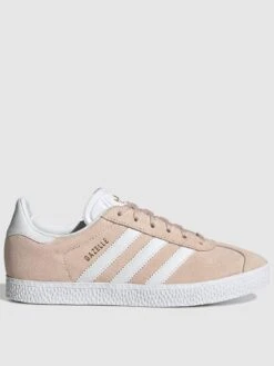 Adidas Originals Girl's Junior Gazelle Trainers - Pink -Sport Sphere RQWAE SQ3 0000000217 PINK WHITE SLs