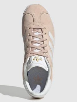 Adidas Originals Girl's Junior Gazelle Trainers - Pink -Sport Sphere RQWAE SQ4 0000000217 PINK WHITE SLt