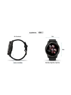 Garmin Venu 2 GPS Smartwatch -Sport Sphere RTU7Q SQ6 0000000183 SLATE SLd2