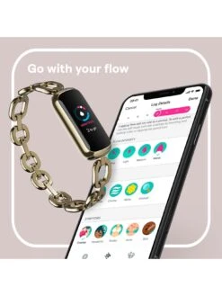 Fitbit Luxe Special Edition - Soft Gold/Peony -Sport Sphere RVNP7 SQ6 0000000036 GOLD SLd2