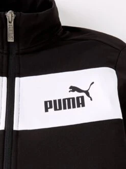 Puma Boys Cuffed Leg Tracksuit - Black  -Sport Sphere RVU3N SQ4 0000000004 BLACK SLd