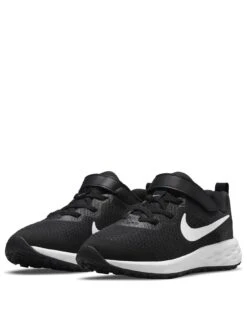 Nike Children's Revolution 6 - Black/White 