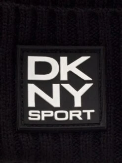 DKNY SPORT Ribbed Beanie - Black 5 DKNY SPORT Ribbed Beanie - Black -Sport Sphere T9CUU SQ4 0000000004 BLACK SLd1