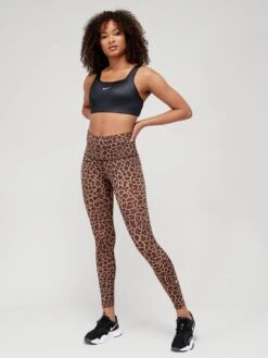 Nike The One Dri-FIT Leggings - Leopard Print -Sport Sphere TFWKN SQ3 0000000501 LEOPARD PRINT MDo