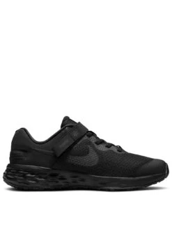 Nike Revolution 6 Flyease Trainers - Black/White/Grey