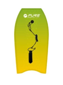 Pure4Fun Composite Bodyboard (37-Inch) And EPS Core With XPE Material And Leash Plug