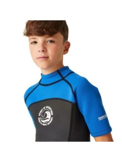 Regatta Junior Boys Shorty Wetsuit -Sport Sphere THGFG SQ3 0000000024 BLACK BLUE SLd