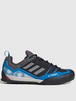 Adidas Terrex Men's Swift Solo 2 Walking Shoes - Black/Blue
