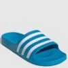 Adidas Sportswear Adidas Adilette Aqua Sliders - Light Blue/White