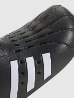 Adidas Sportswear Men's Adilette Clogs - Black/White -Sport Sphere TKTGX SQ6 0000000004 BLACK SLd