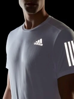 Adidas Performance Own The Run T-shirt - White/Silver -Sport Sphere TL6EE SQ4 0000000169 WHITE SILVER MDd