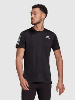 Adidas Performance Own The Run T-shirt - Black/Reflective Silver