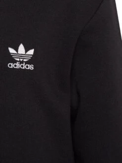 Adidas Originals Kids Unisex Essentials Crew & Pant Set - Black -Sport Sphere TL6VW SQ4 0000000004 BLACK SLd