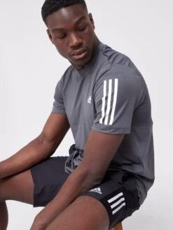 Adidas Performance Own The Run Shorts - Black/Reflective Silver -Sport Sphere TL7AD SQ4 0000000865 BLACK REFLECTIVE SILVER MDd